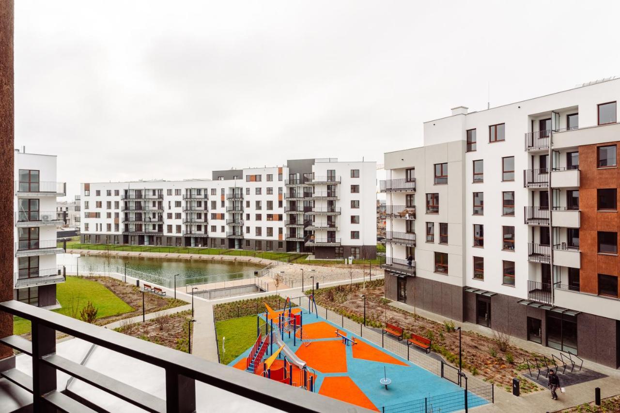 Chill Apartments Ursynow Warschau Exterior foto